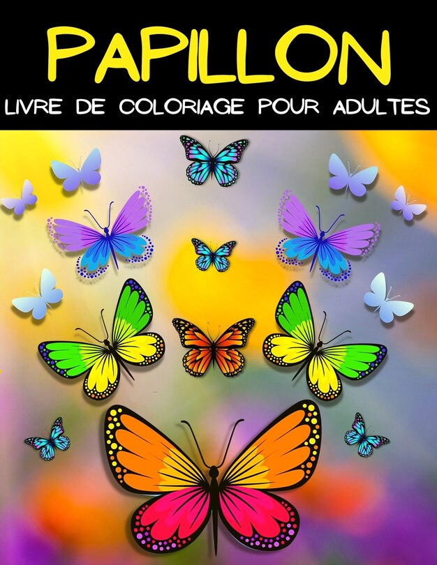 Front cover_Mandala Papillion Livre De Coloriage