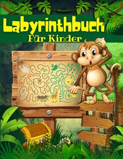 Front cover_Labyrinth-Buch Für Kinder, Jungen Und Mädchen