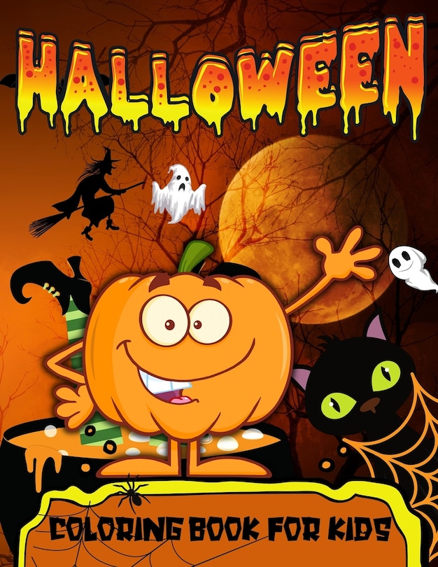 Couverture_Halloween Coloring Book For Toddlers