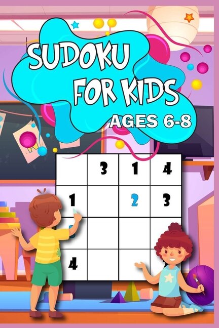 Front cover_Sudoku for Kids age 6-8