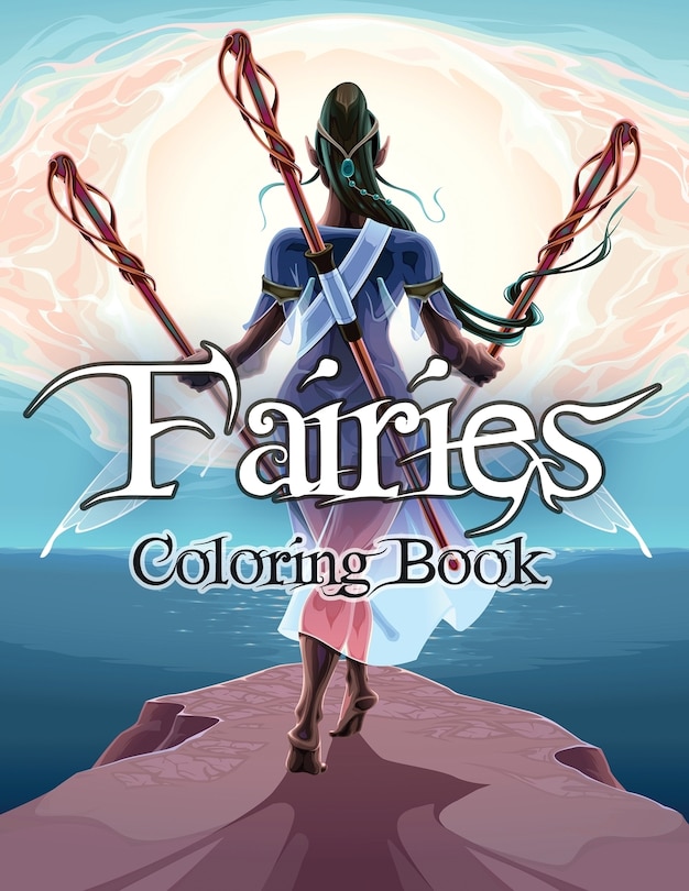Front cover_Fairies Coloring Book