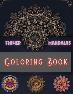 Front cover_Flower Mandalas Coloring Book