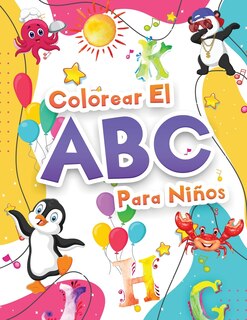 Front cover_Colorear El Abecedario Para Niños