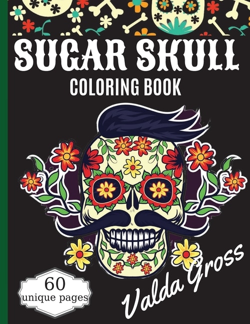 Front cover_Sugar Skull Coloring Book