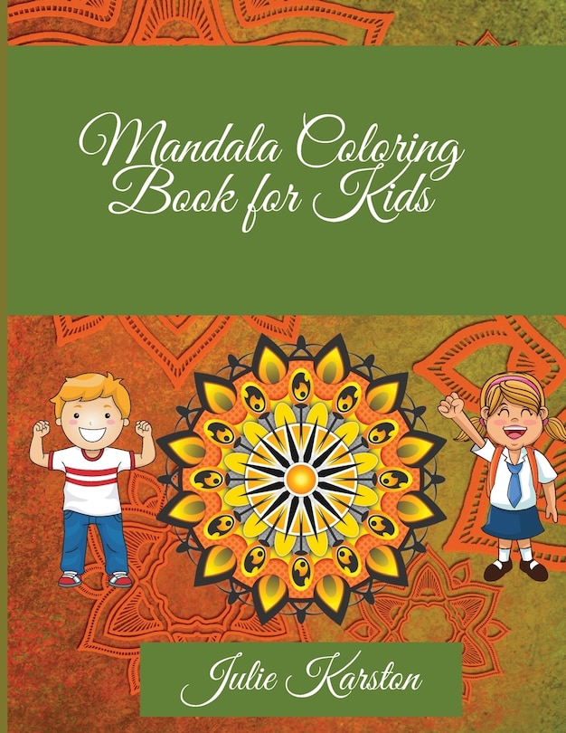 Couverture_Mandala Coloring Book For Kids