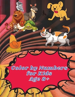 Front cover_Color by Numbers for Kids Age 8-12