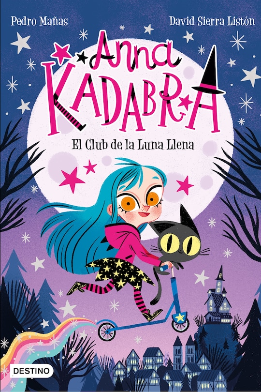 Front cover_Anna Kadabra 1. El Club de la Luna Llena