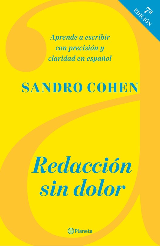 Couverture_Redacción sin dolor (Séptima edición)