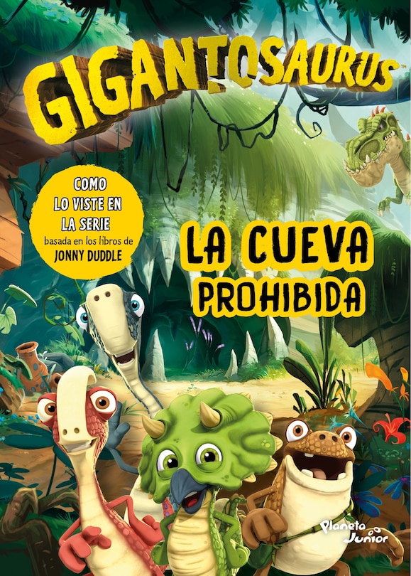 Couverture_Gigantosaurus. La Cueva Prohibida