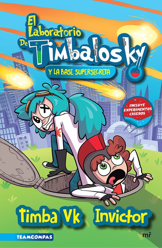 Front cover_El Laboratorio de Timbalosky. La Base Supersecreta