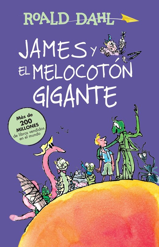 Front cover_James y el melocotón gigante / James and the Giant Peach