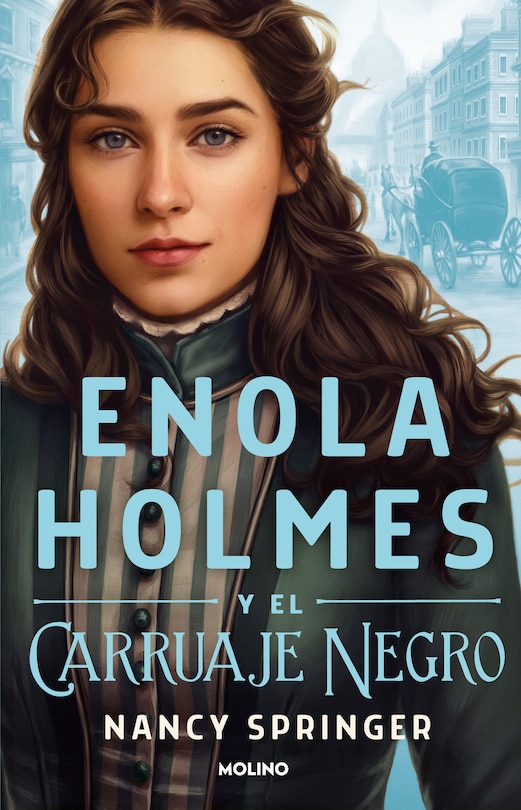 Couverture_Enola Holmes y el carruaje negro / Enola Holmes and the Black Barouche