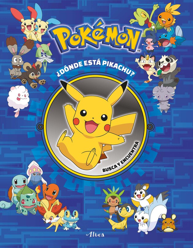 Front cover_Pokémon: ¿Dónde está Pikachu? Busca y encuentra / Pokémon Seek and Find: Pikachu