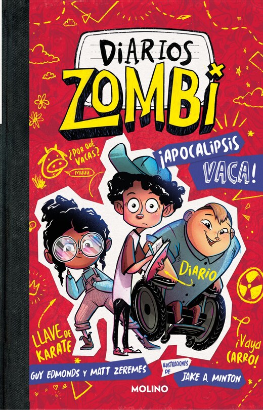 Front cover_¡Apocalipsis vaca! / Zombie Diaries: Apocalypse Cow!