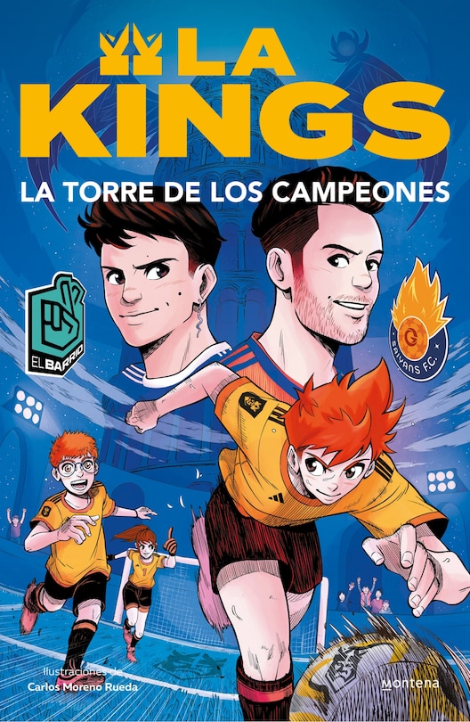 Front cover_La torre de los campeones. Libro oficial de la Kings League / The Tower of Champions