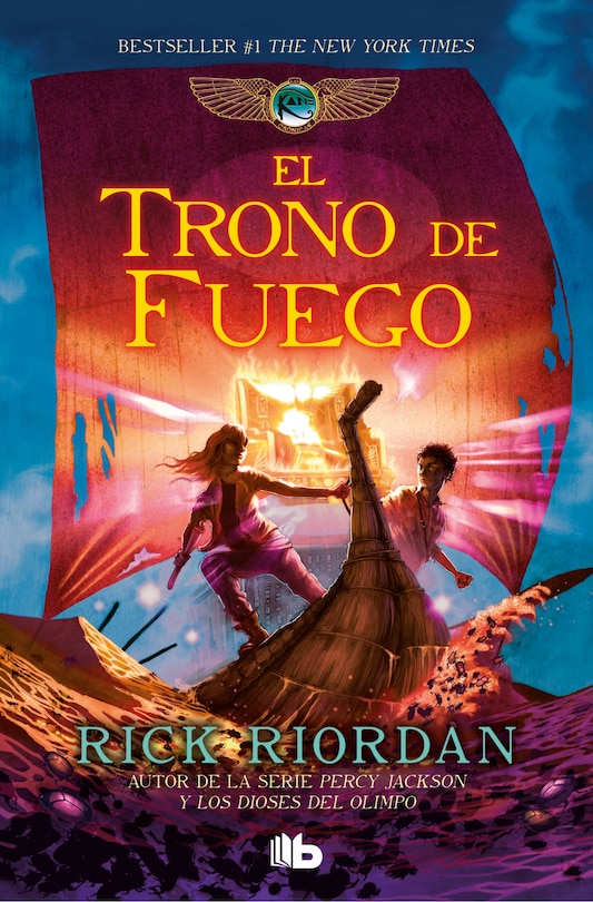 Front cover_El trono de fuego / The Throne of Fire