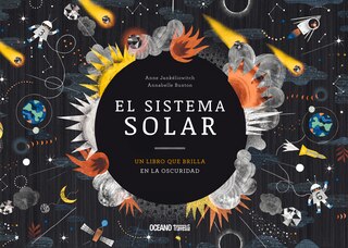 Front cover_El sistema solar. Un libro que brilla en la oscuridad