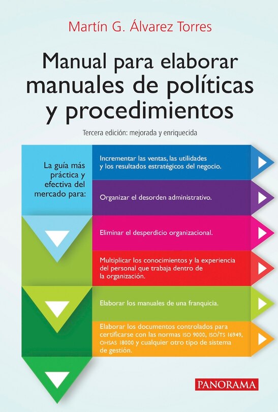 Front cover_Manual para elaborar manuales de política y procedimientos