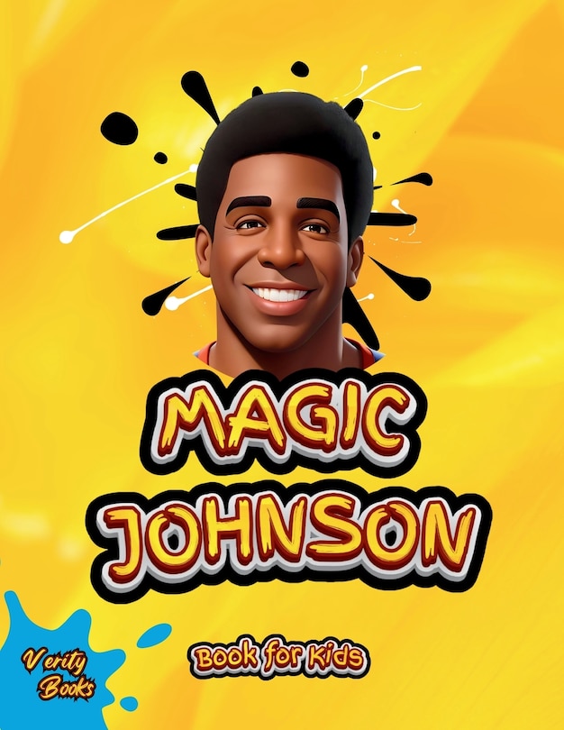 Front cover_Magic Johnson Book for Kids