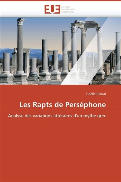 Front cover_Les Rapts de Perséphone