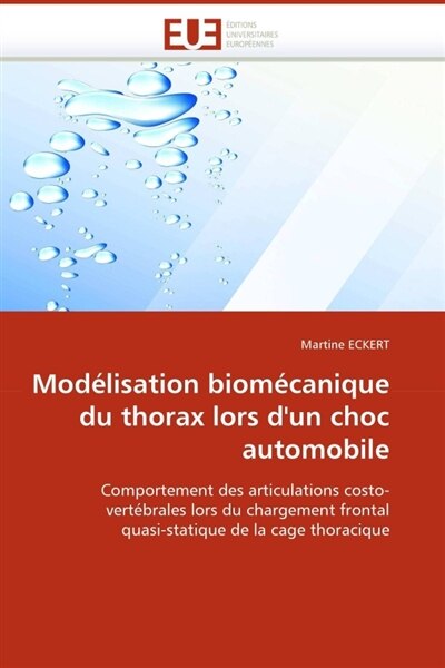 Couverture_Mod&eacute;lisation biom&eacute;canique du thorax lors d'un choc automobile