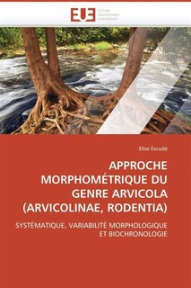 Front cover_Approche morphométrique du genre arvicola (arvicolinae, rodentia)