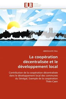 Front cover_La coopération décentralisée et le développement local