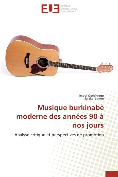 Front cover_Musique burkinabè moderne des années 90 à nos jours