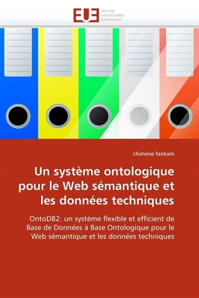 Front cover_Un système ontologique pour le web sémantique et les données techniques