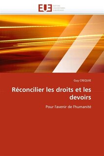 Couverture_Réconcilier les droits et les devoirs