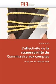Couverture_L' effectivité de la responsabilité du commissaire aux comptes