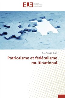 Front cover_Patriotisme et fédéralisme multinational