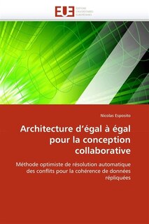 Front cover_Architecture d''égal à égal pour la conception collaborative