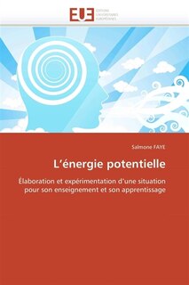 Front cover_L énergie potentielle