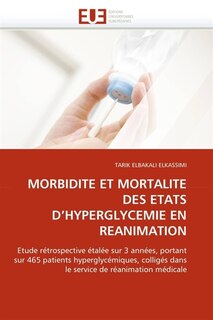 Couverture_Morbidite et mortalite des etats d''hyperglycemie en reanimation