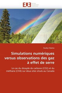 Couverture_Simulations numériques versus observations des gaz à effet de serre
