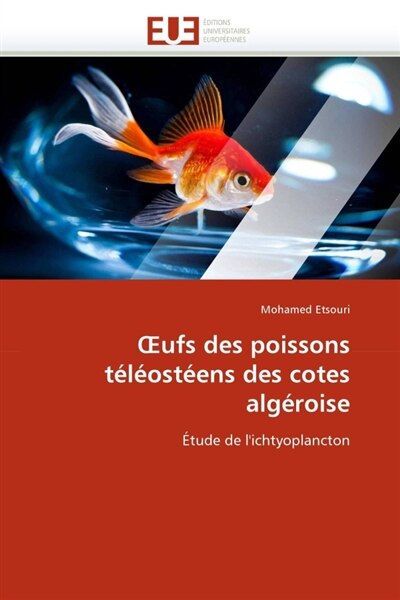Front cover_Ufs des poissons t&eacute;l&eacute;ost&eacute;ens des cotes alg&eacute;roise