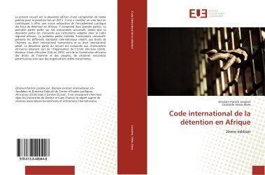 Front cover_Code international de la détention en Afrique