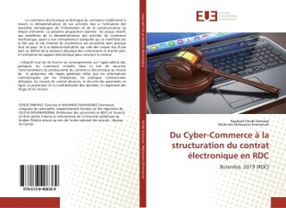Front cover_Du Cyber-Commerce à la structuration du contrat électronique en RDC