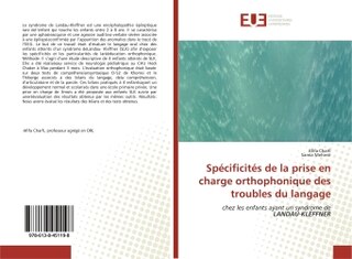 Spécificités de la prise en charge orthophonique des troubles du langage: chez les enfants ayant un syndrome de LANDAU-KLEFFNER