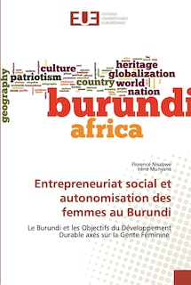 Couverture_Entrepreneuriat social et autonomisation des femmes au Burundi