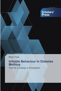 Front cover_Irritable Behaviour In Diabetes Mellitus