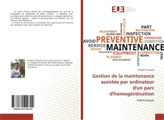 Couverture_Gestion de la maintenance assist&eacute;e par ordinateur d'un parc d'homog&eacute;n&eacute;isation