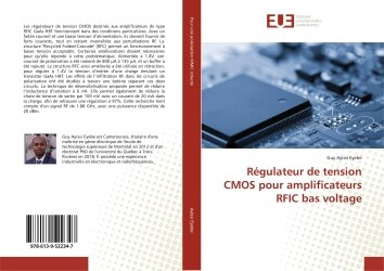 Couverture_Régulateur de tension CMOS pour amplificateurs RFIC bas voltage