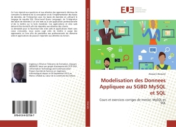Couverture_Modelisation des Donnees Appliquee au SGBD MySQL et SQL