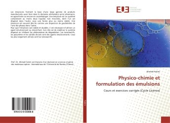 Couverture_Physico-chimie et formulation des émulsions