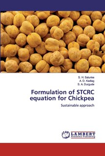 Couverture_Formulation of STCRC equation for Chickpea