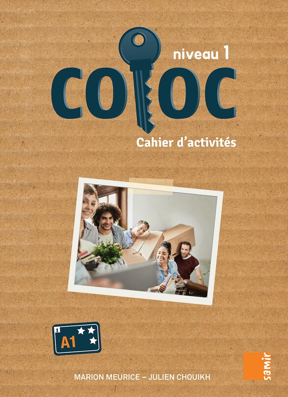 Front cover_Coloc - Cahier d'activités Niveau 1