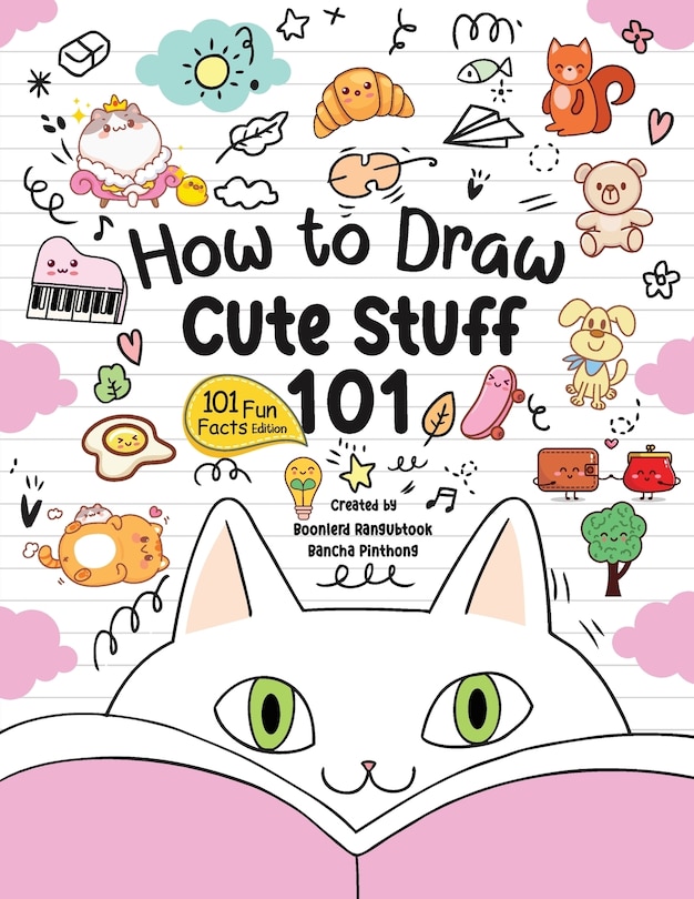 Front cover_How to Draw 101 Cute Stuff for Kids