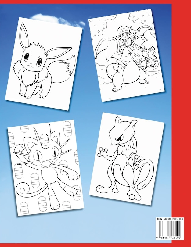 Front cover_Pokémon Coloring Book